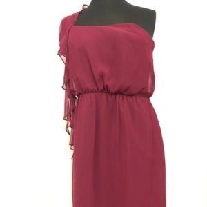 Alvina Valenta One Shoulder Short Formal Dress